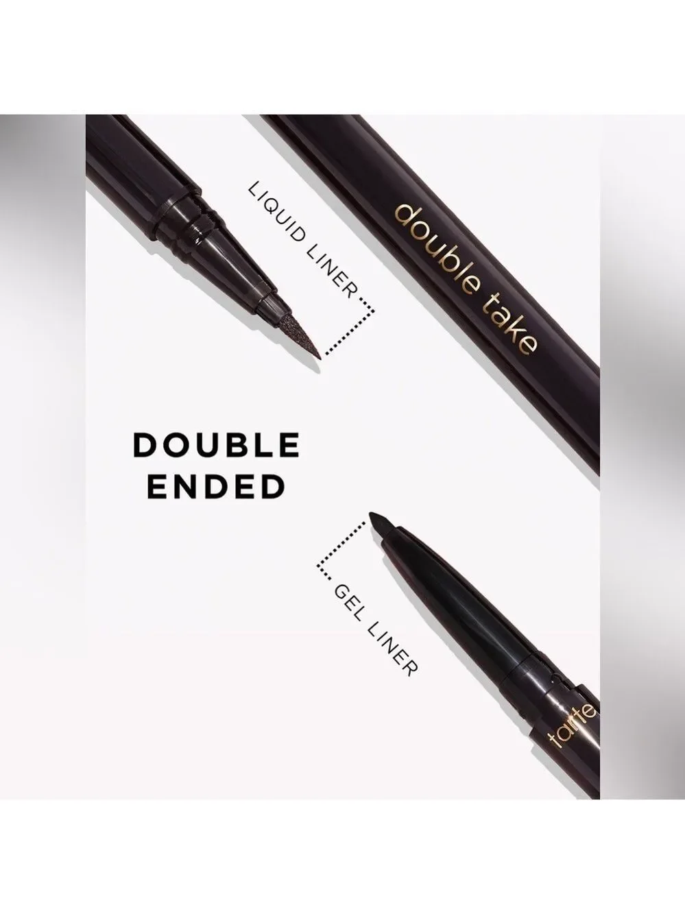 Tarte Double Take Eyeliner in Black - Dual Ended Full Size